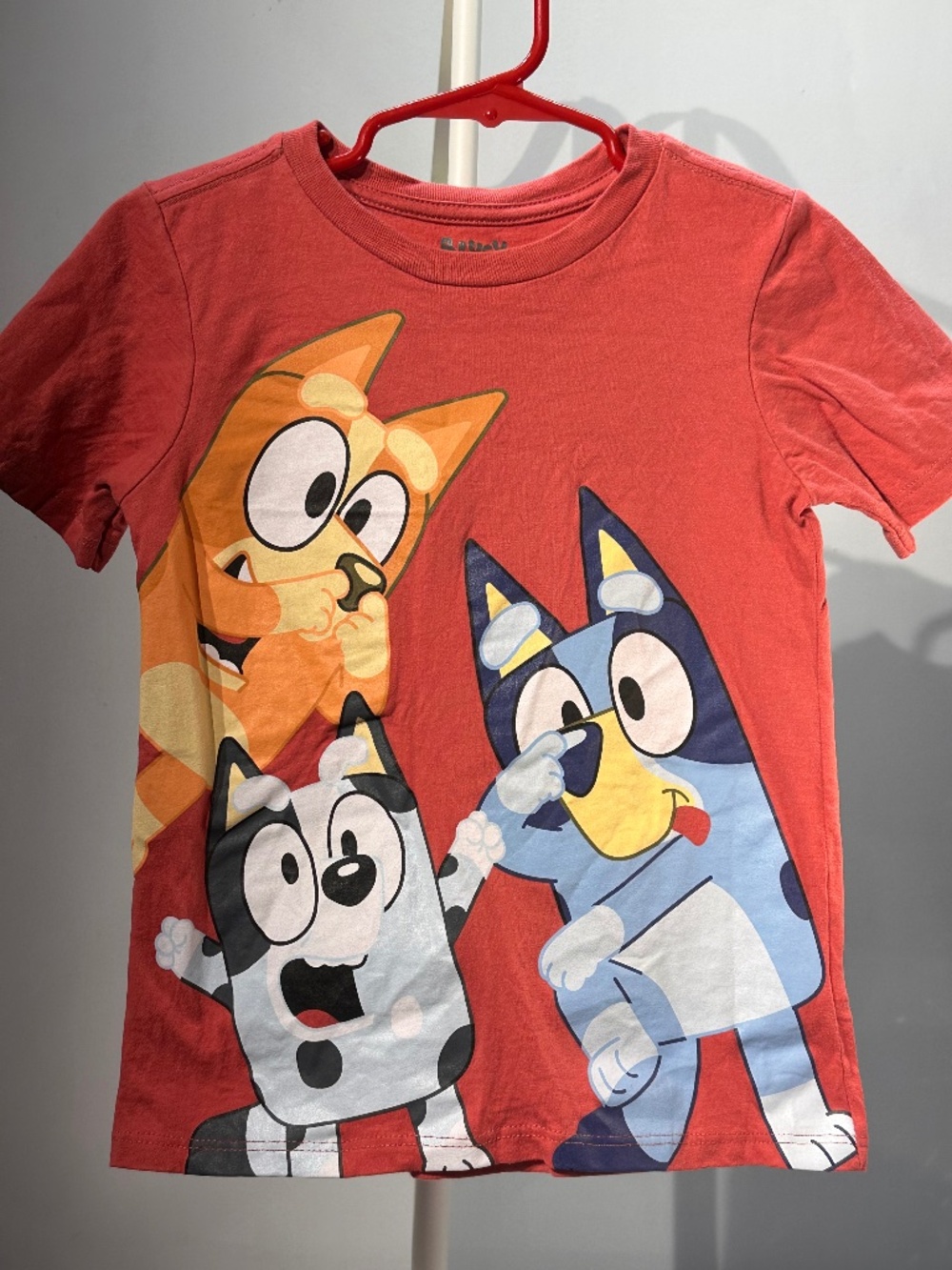 Kids "Bluey & Friends" T-shirt, sz 5T (A74)